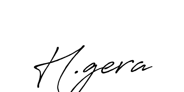 Best and Professional Signature Style for H.gera. Antro_Vectra_Bolder Best Signature Style Collection. H.gera signature style 7 images and pictures png