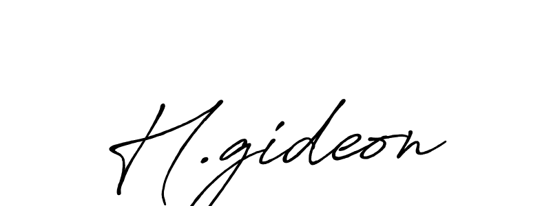 if you are searching for the best signature style for your name H.gideon. so please give up your signature search. here we have designed multiple signature styles  using Antro_Vectra_Bolder. H.gideon signature style 7 images and pictures png