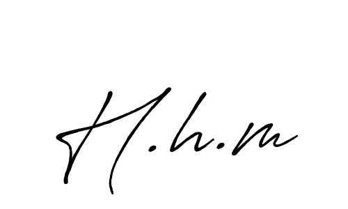 How to Draw H.h.m signature style? Antro_Vectra_Bolder is a latest design signature styles for name H.h.m. H.h.m signature style 7 images and pictures png