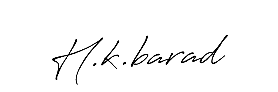 How to make H.k.barad name signature. Use Antro_Vectra_Bolder style for creating short signs online. This is the latest handwritten sign. H.k.barad signature style 7 images and pictures png