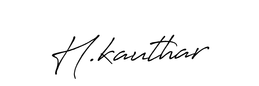 Check out images of Autograph of H.kauthar name. Actor H.kauthar Signature Style. Antro_Vectra_Bolder is a professional sign style online. H.kauthar signature style 7 images and pictures png
