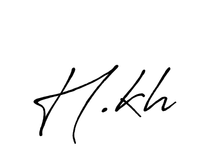 Also You can easily find your signature by using the search form. We will create H.kh name handwritten signature images for you free of cost using Antro_Vectra_Bolder sign style. H.kh signature style 7 images and pictures png