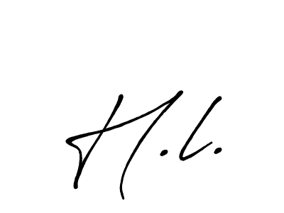 This is the best signature style for the H.l. name. Also you like these signature font (Antro_Vectra_Bolder). Mix name signature. H.l. signature style 7 images and pictures png