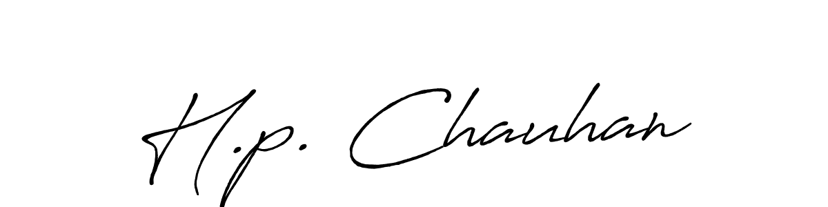 Best and Professional Signature Style for H.p. Chauhan. Antro_Vectra_Bolder Best Signature Style Collection. H.p. Chauhan signature style 7 images and pictures png