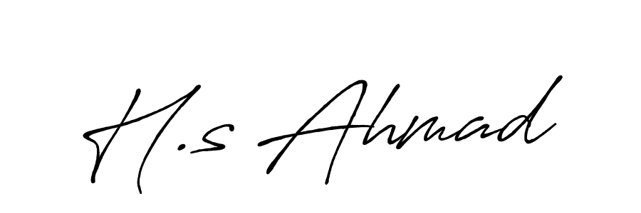 You should practise on your own different ways (Antro_Vectra_Bolder) to write your name (H.s Ahmad) in signature. don't let someone else do it for you. H.s Ahmad signature style 7 images and pictures png