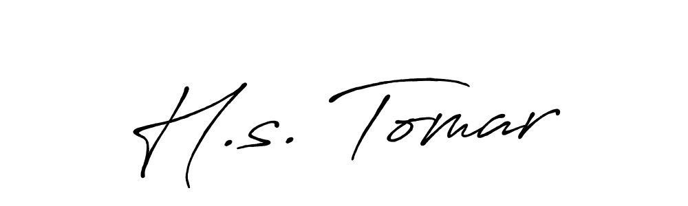 It looks lik you need a new signature style for name H.s. Tomar. Design unique handwritten (Antro_Vectra_Bolder) signature with our free signature maker in just a few clicks. H.s. Tomar signature style 7 images and pictures png