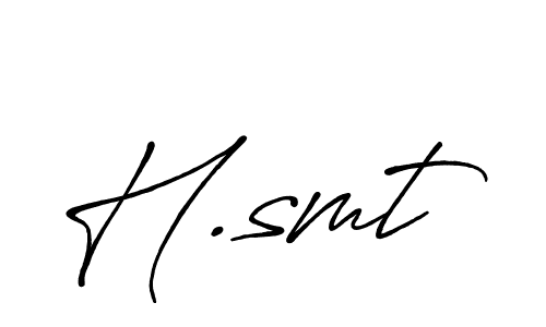 See photos of H.smt official signature by Spectra . Check more albums & portfolios. Read reviews & check more about Antro_Vectra_Bolder font. H.smt signature style 7 images and pictures png