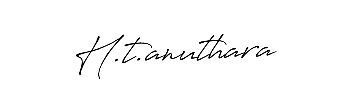 See photos of H.t.anuthara official signature by Spectra . Check more albums & portfolios. Read reviews & check more about Antro_Vectra_Bolder font. H.t.anuthara signature style 7 images and pictures png