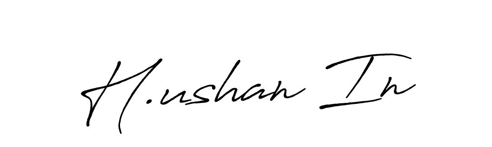 It looks lik you need a new signature style for name H.ushan In. Design unique handwritten (Antro_Vectra_Bolder) signature with our free signature maker in just a few clicks. H.ushan In signature style 7 images and pictures png