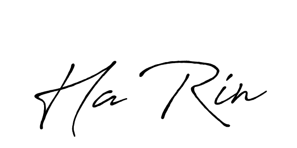 Also You can easily find your signature by using the search form. We will create Ha Rin name handwritten signature images for you free of cost using Antro_Vectra_Bolder sign style. Ha Rin signature style 7 images and pictures png