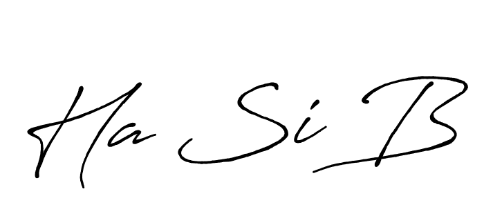 You can use this online signature creator to create a handwritten signature for the name Ha Si B. This is the best online autograph maker. Ha Si B signature style 7 images and pictures png