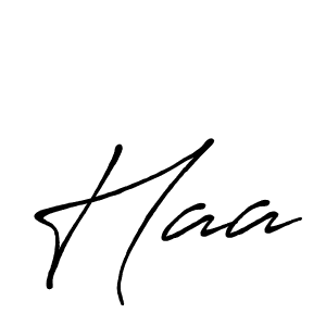 How to make Haa name signature. Use Antro_Vectra_Bolder style for creating short signs online. This is the latest handwritten sign. Haa signature style 7 images and pictures png