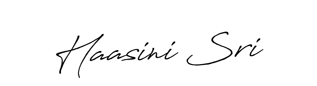 Also we have Haasini Sri name is the best signature style. Create professional handwritten signature collection using Antro_Vectra_Bolder autograph style. Haasini Sri signature style 7 images and pictures png