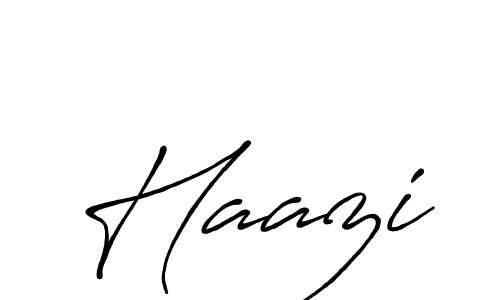 Make a beautiful signature design for name Haazi. With this signature (Antro_Vectra_Bolder) style, you can create a handwritten signature for free. Haazi signature style 7 images and pictures png