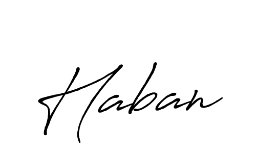 It looks lik you need a new signature style for name Haban. Design unique handwritten (Antro_Vectra_Bolder) signature with our free signature maker in just a few clicks. Haban signature style 7 images and pictures png