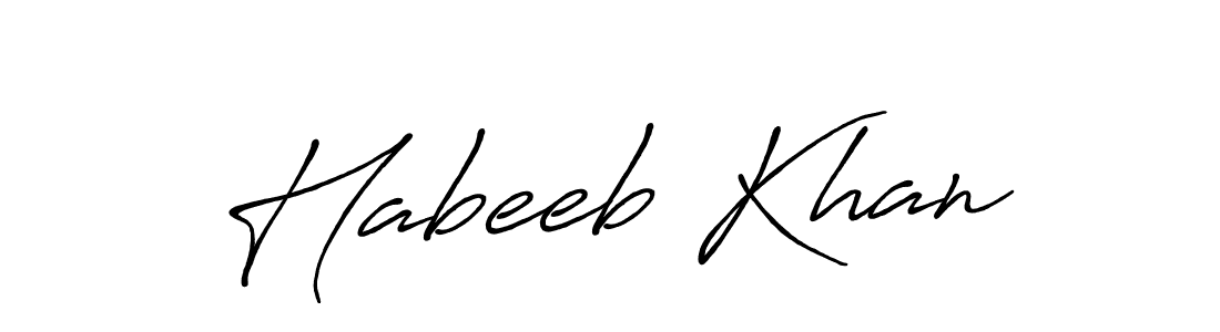 You can use this online signature creator to create a handwritten signature for the name Habeeb Khan. This is the best online autograph maker. Habeeb Khan signature style 7 images and pictures png