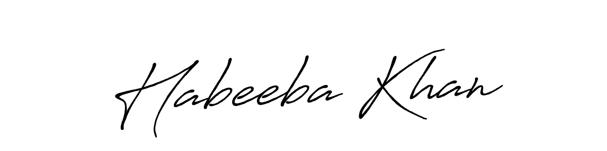 How to Draw Habeeba Khan signature style? Antro_Vectra_Bolder is a latest design signature styles for name Habeeba Khan. Habeeba Khan signature style 7 images and pictures png