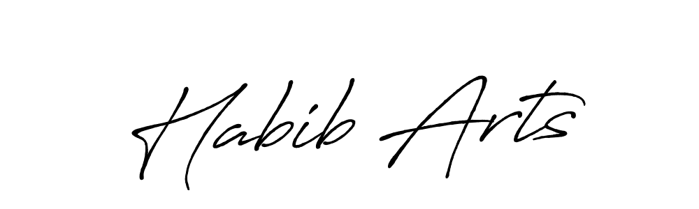 You should practise on your own different ways (Antro_Vectra_Bolder) to write your name (Habib Arts) in signature. don't let someone else do it for you. Habib Arts signature style 7 images and pictures png