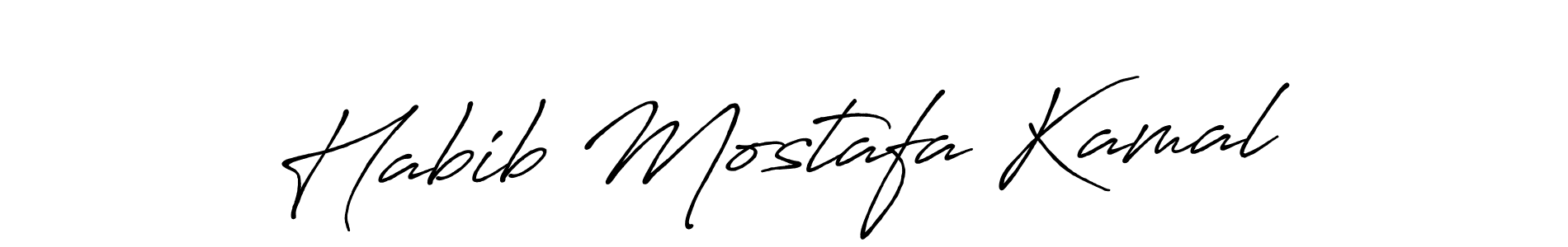 How to Draw Habib Mostafa Kamal signature style? Antro_Vectra_Bolder is a latest design signature styles for name Habib Mostafa Kamal. Habib Mostafa Kamal signature style 7 images and pictures png