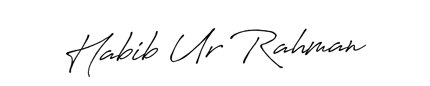 Make a beautiful signature design for name Habib Ur Rahman. Use this online signature maker to create a handwritten signature for free. Habib Ur Rahman signature style 7 images and pictures png