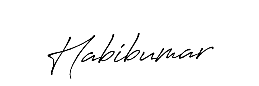 Also we have Habibumar name is the best signature style. Create professional handwritten signature collection using Antro_Vectra_Bolder autograph style. Habibumar signature style 7 images and pictures png