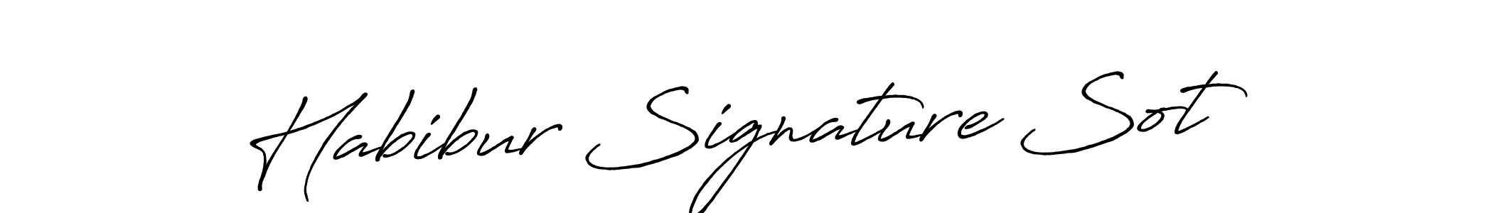 It looks lik you need a new signature style for name Habibur Signature Sot. Design unique handwritten (Antro_Vectra_Bolder) signature with our free signature maker in just a few clicks. Habibur Signature Sot signature style 7 images and pictures png