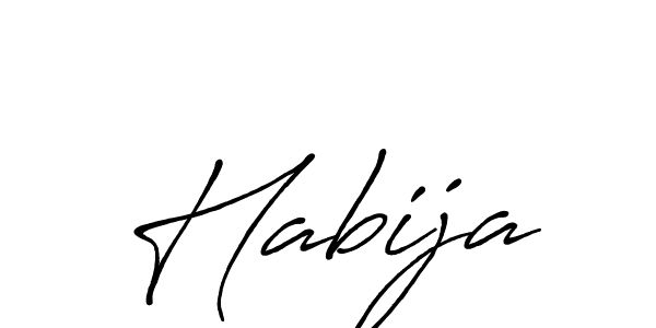 Make a short Habija signature style. Manage your documents anywhere anytime using Antro_Vectra_Bolder. Create and add eSignatures, submit forms, share and send files easily. Habija signature style 7 images and pictures png
