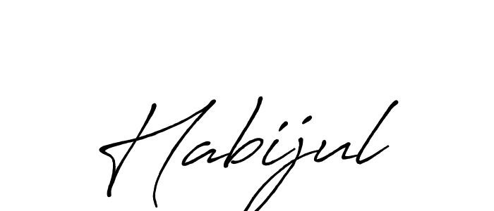 Also we have Habijul name is the best signature style. Create professional handwritten signature collection using Antro_Vectra_Bolder autograph style. Habijul signature style 7 images and pictures png