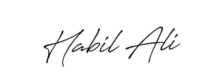See photos of Habil Ali official signature by Spectra . Check more albums & portfolios. Read reviews & check more about Antro_Vectra_Bolder font. Habil Ali signature style 7 images and pictures png