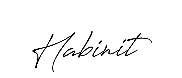 if you are searching for the best signature style for your name Habinit. so please give up your signature search. here we have designed multiple signature styles  using Antro_Vectra_Bolder. Habinit signature style 7 images and pictures png