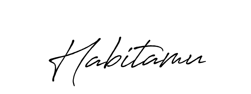 You should practise on your own different ways (Antro_Vectra_Bolder) to write your name (Habitamu) in signature. don't let someone else do it for you. Habitamu signature style 7 images and pictures png