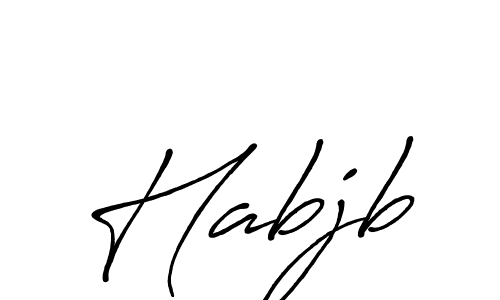 You should practise on your own different ways (Antro_Vectra_Bolder) to write your name (Habjb) in signature. don't let someone else do it for you. Habjb signature style 7 images and pictures png