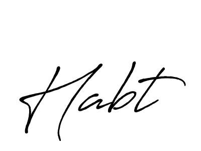 The best way (Antro_Vectra_Bolder) to make a short signature is to pick only two or three words in your name. The name Habt include a total of six letters. For converting this name. Habt signature style 7 images and pictures png
