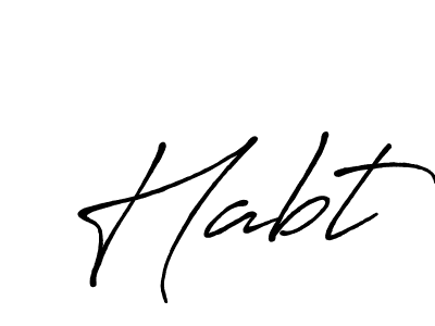 The best way (Antro_Vectra_Bolder) to make a short signature is to pick only two or three words in your name. The name Habt include a total of six letters. For converting this name. Habt signature style 7 images and pictures png