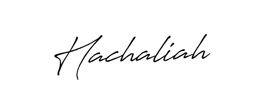 if you are searching for the best signature style for your name Hachaliah. so please give up your signature search. here we have designed multiple signature styles  using Antro_Vectra_Bolder. Hachaliah signature style 7 images and pictures png