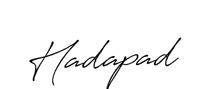 if you are searching for the best signature style for your name Hadapad. so please give up your signature search. here we have designed multiple signature styles  using Antro_Vectra_Bolder. Hadapad signature style 7 images and pictures png