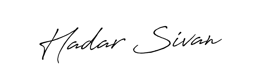 Here are the top 10 professional signature styles for the name Hadar Sivan. These are the best autograph styles you can use for your name. Hadar Sivan signature style 7 images and pictures png