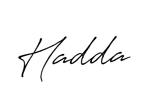 Similarly Antro_Vectra_Bolder is the best handwritten signature design. Signature creator online .You can use it as an online autograph creator for name Hadda. Hadda signature style 7 images and pictures png