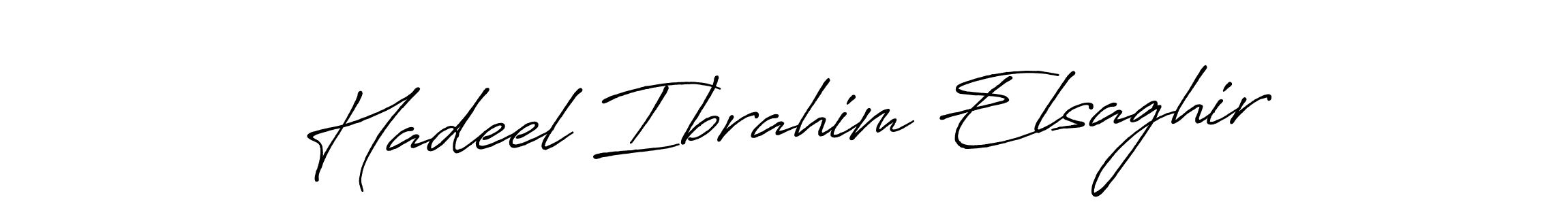 Hadeel Ibrahim Elsaghir stylish signature style. Best Handwritten Sign (Antro_Vectra_Bolder) for my name. Handwritten Signature Collection Ideas for my name Hadeel Ibrahim Elsaghir. Hadeel Ibrahim Elsaghir signature style 7 images and pictures png