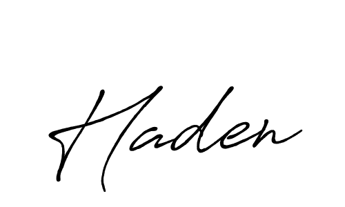 if you are searching for the best signature style for your name Haden. so please give up your signature search. here we have designed multiple signature styles  using Antro_Vectra_Bolder. Haden signature style 7 images and pictures png