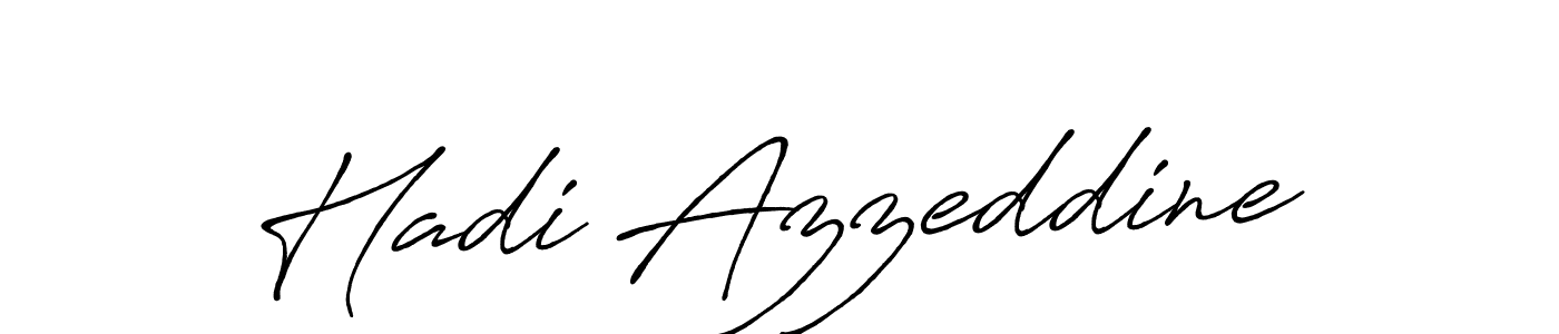 Antro_Vectra_Bolder is a professional signature style that is perfect for those who want to add a touch of class to their signature. It is also a great choice for those who want to make their signature more unique. Get Hadi Azzeddine name to fancy signature for free. Hadi Azzeddine signature style 7 images and pictures png