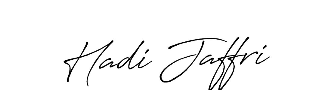 How to make Hadi Jaffri signature? Antro_Vectra_Bolder is a professional autograph style. Create handwritten signature for Hadi Jaffri name. Hadi Jaffri signature style 7 images and pictures png