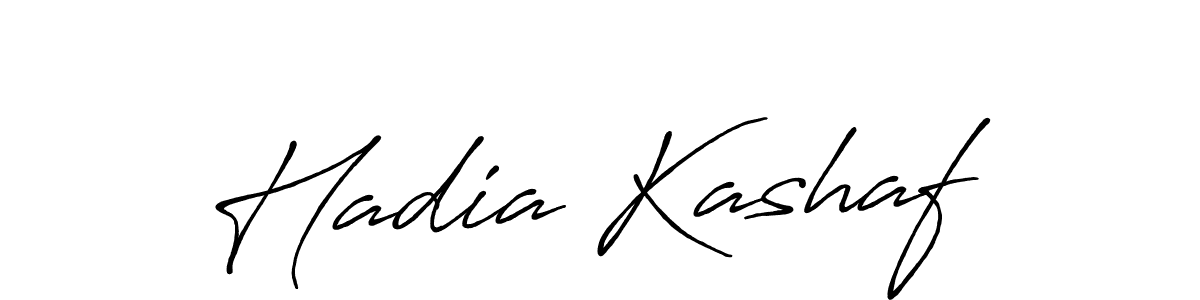 It looks lik you need a new signature style for name Hadia Kashaf. Design unique handwritten (Antro_Vectra_Bolder) signature with our free signature maker in just a few clicks. Hadia Kashaf signature style 7 images and pictures png