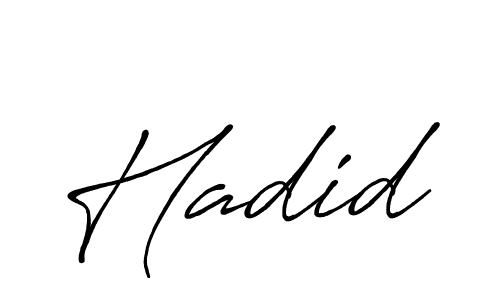 Similarly Antro_Vectra_Bolder is the best handwritten signature design. Signature creator online .You can use it as an online autograph creator for name Hadid. Hadid signature style 7 images and pictures png
