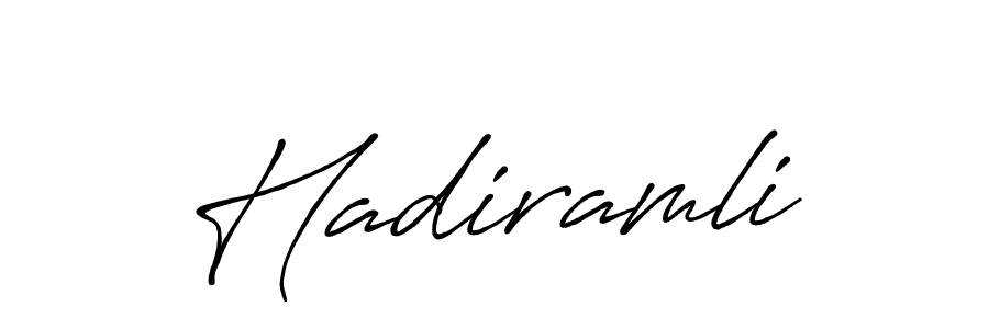 if you are searching for the best signature style for your name Hadiramli. so please give up your signature search. here we have designed multiple signature styles  using Antro_Vectra_Bolder. Hadiramli signature style 7 images and pictures png