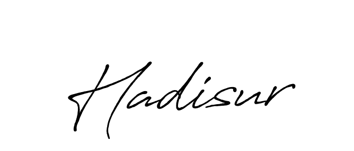 Similarly Antro_Vectra_Bolder is the best handwritten signature design. Signature creator online .You can use it as an online autograph creator for name Hadisur. Hadisur signature style 7 images and pictures png