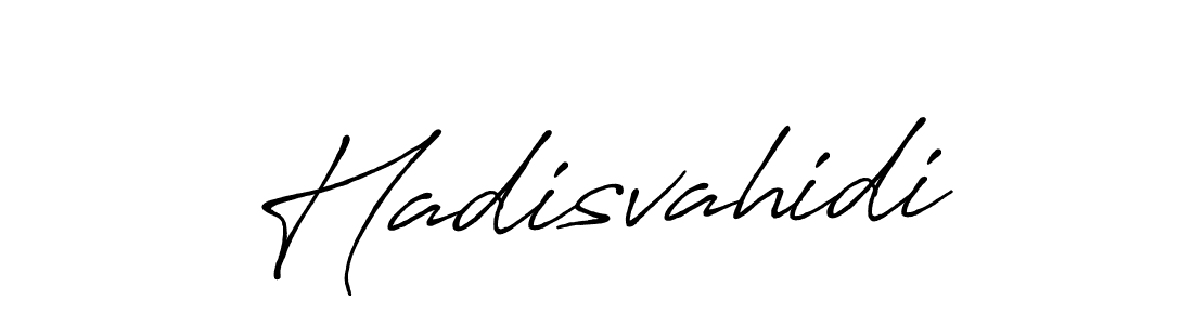 Also You can easily find your signature by using the search form. We will create Hadisvahidi name handwritten signature images for you free of cost using Antro_Vectra_Bolder sign style. Hadisvahidi signature style 7 images and pictures png