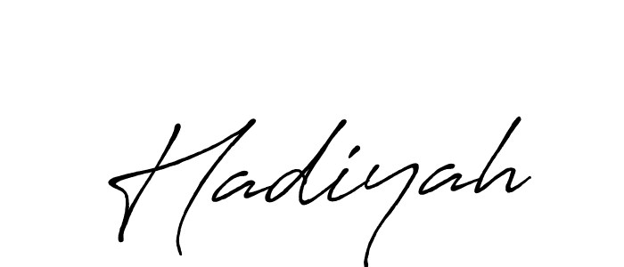 Also we have Hadiyah name is the best signature style. Create professional handwritten signature collection using Antro_Vectra_Bolder autograph style. Hadiyah signature style 7 images and pictures png