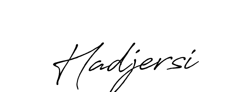 Make a short Hadjersi signature style. Manage your documents anywhere anytime using Antro_Vectra_Bolder. Create and add eSignatures, submit forms, share and send files easily. Hadjersi signature style 7 images and pictures png
