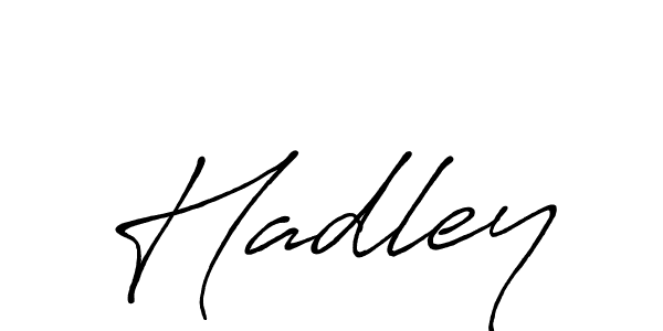 The best way (Antro_Vectra_Bolder) to make a short signature is to pick only two or three words in your name. The name Hadley include a total of six letters. For converting this name. Hadley signature style 7 images and pictures png
